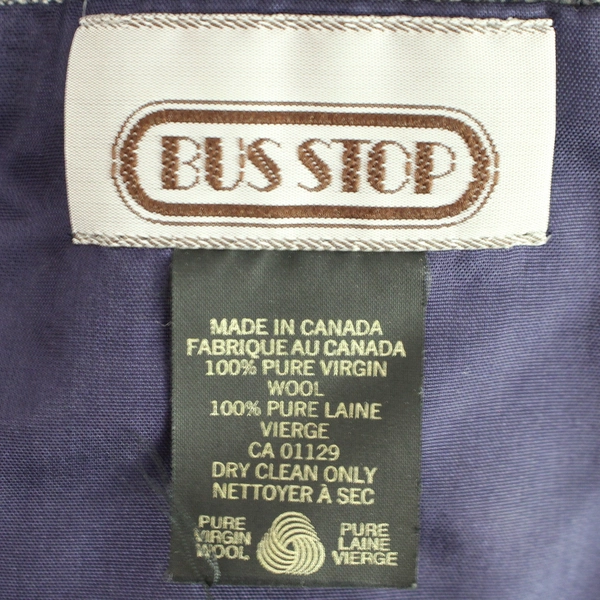 Bus Stop Men's Gray Wool Blazer, Vest & Pants Set Size Small - Pre-Owned