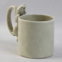 Vintage 1977 Fitz And Floyd Ceramic Catnap Coffee Mug