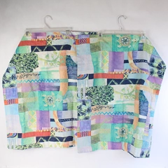 Set of 2 Sheridan Home Pillowcase 30" x 24" Abstract Homey Plant Pattern