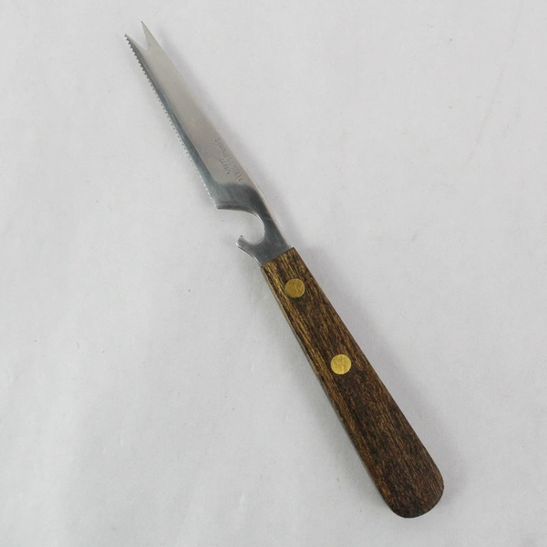 Rare Boulangerie French Baked Goods Serving Board with Cheese Knife 14.5"