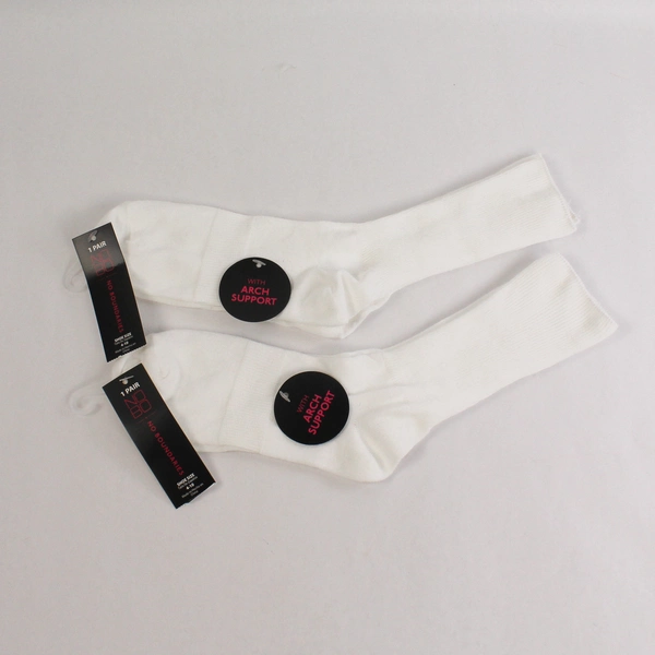 Lot of 4 New Women's Crew Socks NWT Size 4-11 American Essentials No Boundaries