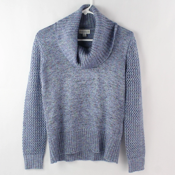 Great Northwest Women's Multicolor Long Sleeve Turtleneck Sweater Sz S
