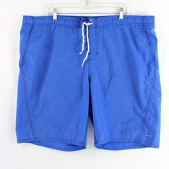 Nike Men's Swim Trunks 2XL Blue Drawstring Pockets Pre-Owned