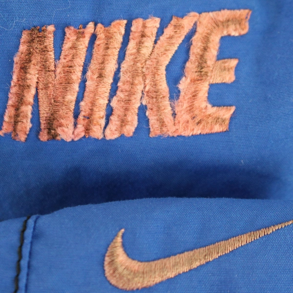 Nike Men's Swim Trunks 2XL Blue Drawstring Pockets Pre-Owned