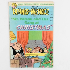 Dennis The Menace "Mr. Wilson and His Gang at Christmas" 1977 Comic Book