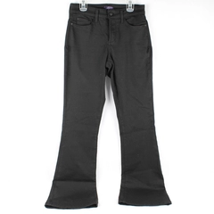 NYDJ Solid Black Farrah Flare Pants Women's Size 0