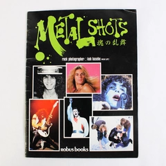 Vintage 1985 Metal Shots Rock Photography Paperback Robus Books