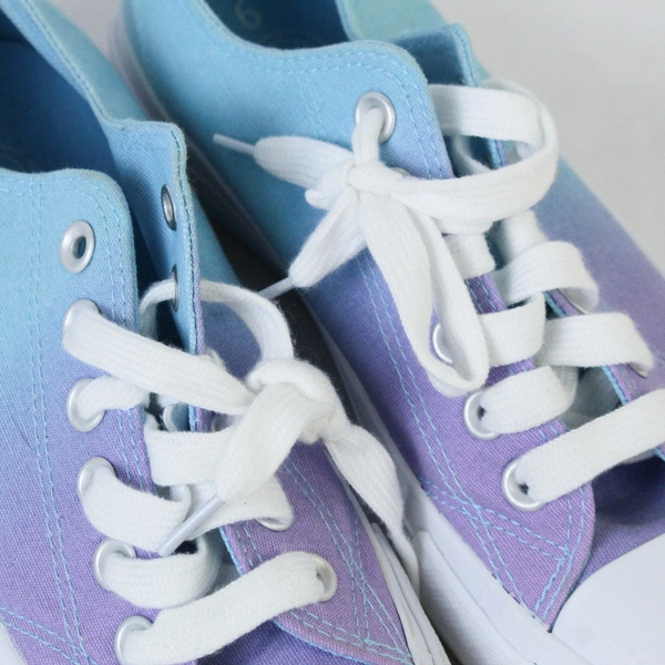 Wonder Nation Women's Size 6 Blue Purple Ombre Sneakers with Memory Foam