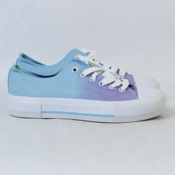 Wonder Nation Women's Size 6 Blue Purple Ombre Sneakers with Memory Foam