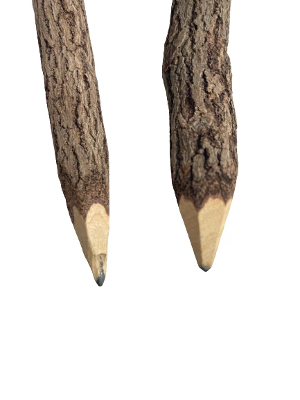 Lot of 2 Crazy Head Pencils Little Knitmares Pirate Groom Top Hat Bark