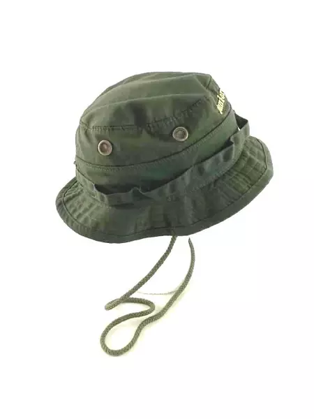 Promoco Bucket Hat Junior Ranger Kids Unisex Size 6 7/8 Khaki Green String Tie