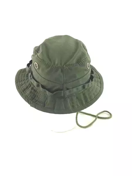 Promoco Bucket Hat Junior Ranger Kids Unisex Size 6 7/8 Khaki Green String Tie