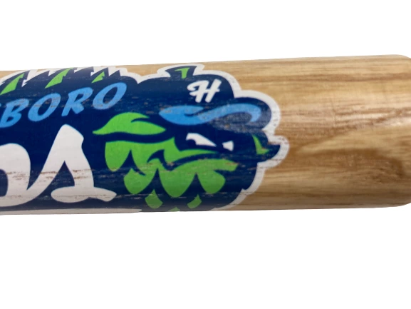 2013 Hillsboro Hops Souvenir Wood Baseball Bat Red 18 Inches Minor League