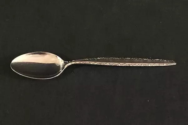 Set of 4 Riviera Stainless Steel Teaspoons Livorno Pattern Japan