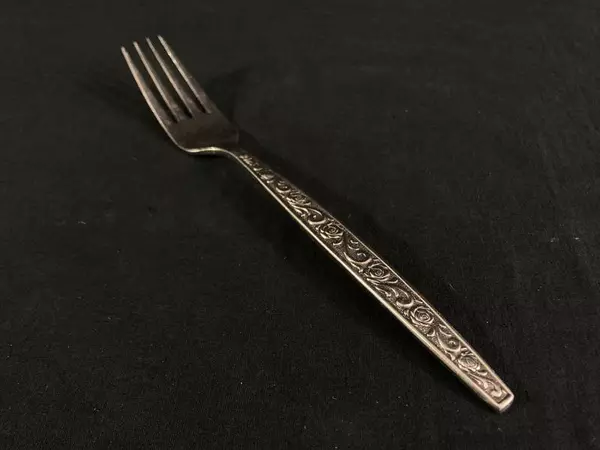 Set of 5 Riviera Stainless Steel Dinner Forks Livorno Pattern Japan