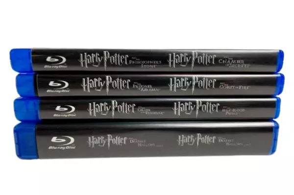 Harry Potter UK Blu Ray DVD Complete Set 7 Movies 10 Discs Watson Radcliffe