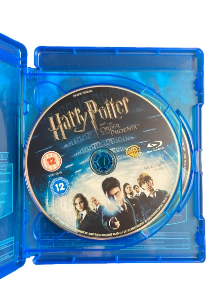 Harry Potter UK Blu Ray DVD Complete Set 7 Movies 10 Discs Watson Radcliffe
