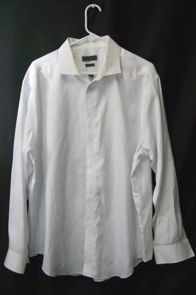 Lot of 2 Pronto Uomo and Calvin Klein Men's Button Up Long Sleeve Shirts XL