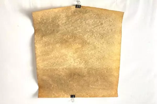 Mutual Life Insurance John Hancock Presented Declaration of Independence Texture
