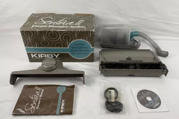 Kirby Model 293012 Replacement Parts Only 4 Pieces Sentria II Owners Manual Gray