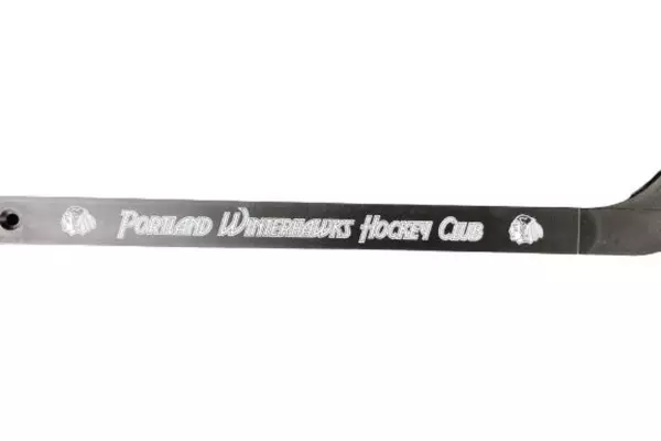 Lot of 3 Portland Winter Hawks Mini Hockey Sticks Plastic Promo Plastik Sport FX
