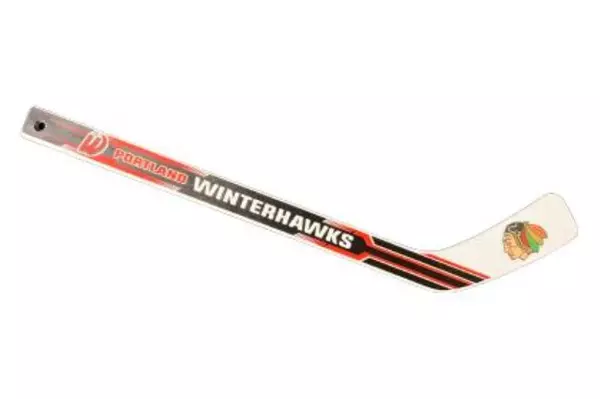 Lot of 3 WHL Souvenir Plastic Hockey Sticks Winterhawks Inglasco Promo Plastic