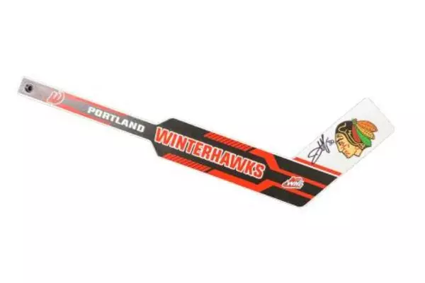 Lot of 3 WHL Souvenir Plastic Hockey Sticks Winterhawks Inglasco Promo Plastic
