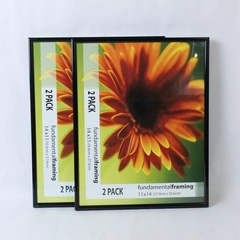 Lot of 2 Fundamental Framing Picture Photo Frames 11X14 Home Decor