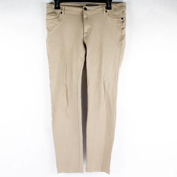Active USA Beige Skinny Leg Jeggings Women's Size Large