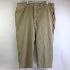 Dickies Solid Beige Color Work Pants Men's Size 2XL