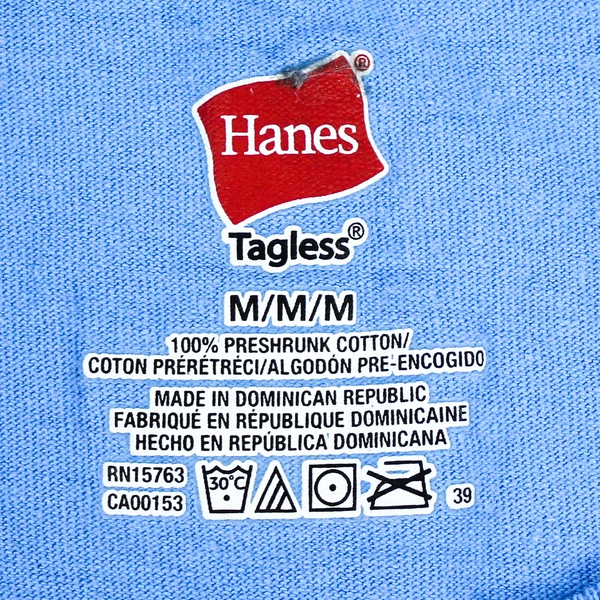 Hanes Neil Diamond 61 Years Graphic T-shirt Light Blue Size M Vintage