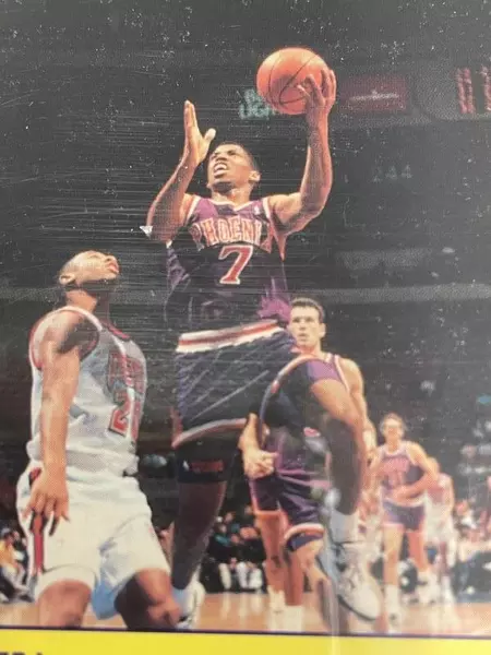 1991 Kevin Johnson Star Promo Basketball Card Mint Yellow Plastic Case 