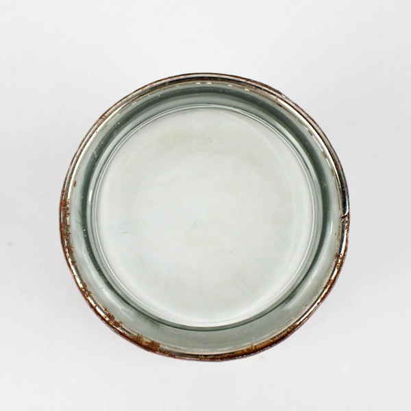 Bath & Body Works Geo Bling Glass Metal Candle Holder Decorative Accent