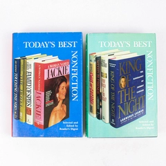 Lot of 2 Reader's Digest Condensed Today's Best Nonfiction 1989 Vol 5 & 6 HC DJ