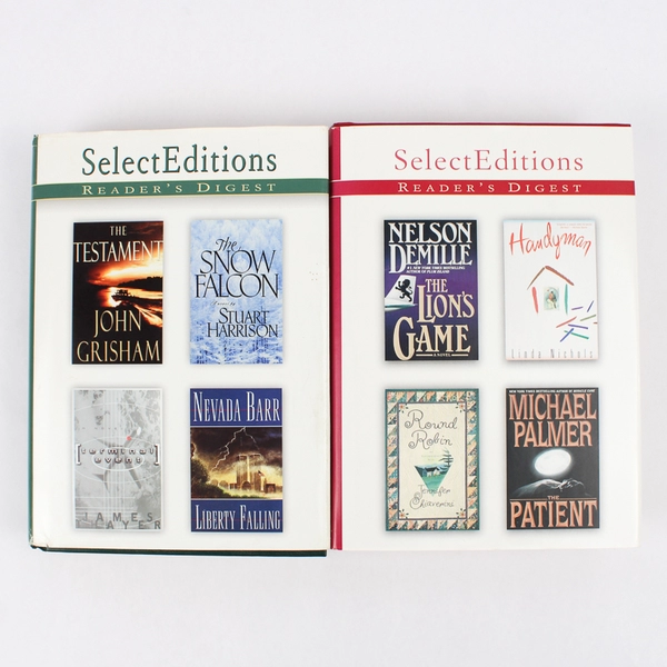 Lot of 3 Reader's Digest Select Edition 1999 Vol 4 2000 Vol 1&4 Hardcover DJ