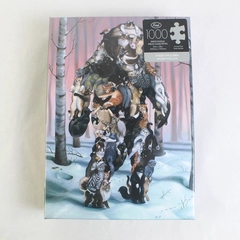 Fred Catsquatch 20 x 28 Inch 1000 Piece Jigsaw Puzzle By Shyama Golden