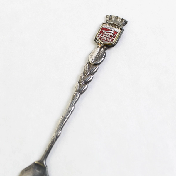 Vintage Creation Augis Saint Malo Silver Plate Collectible Souvenir Spoon