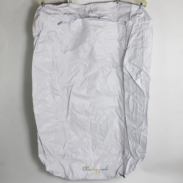 Little Sleepy Head Inflatable Toddler Travel Bed w/ Bumpers Air Mattress NO PUMP