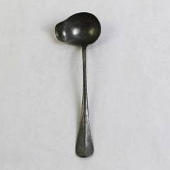 Vintage Etched Design Ladle 7.4" Collectible Flatware Kitchen Cutlery