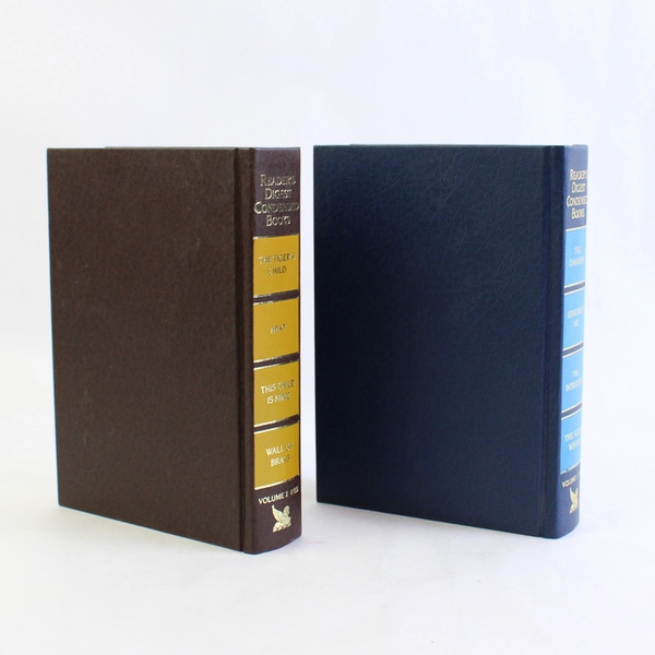 Lot of 2 Vintage Reader's Digest Condensed Books Volume 1 & 2 1995 Hardcover