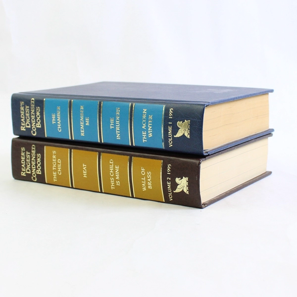 Lot of 2 Vintage Reader's Digest Condensed Books Volume 1 & 2 1995 Hardcover