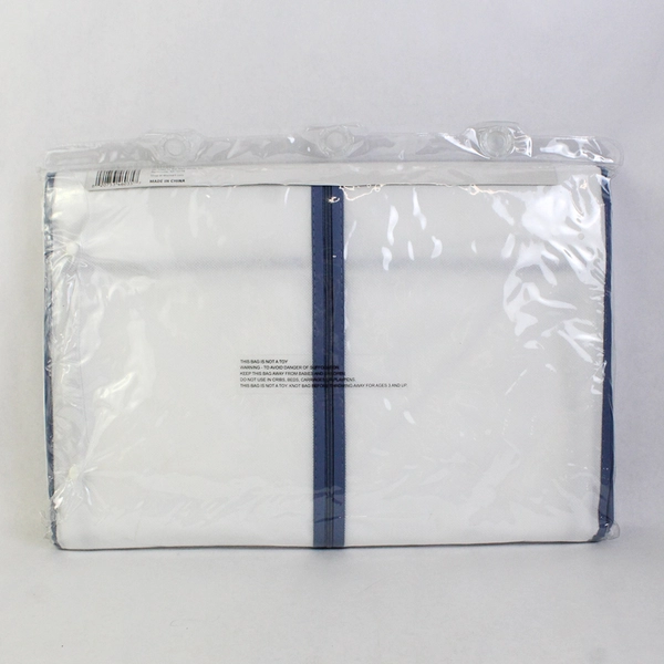 Mainstays Home White Jumbo Hanging Dress Bag 54x17x20" Closet Organizer New