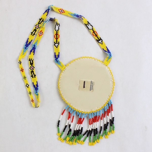 J.M. Davis Gun Museum Southwestern Style Beaded Pendant Necklace Souvenir