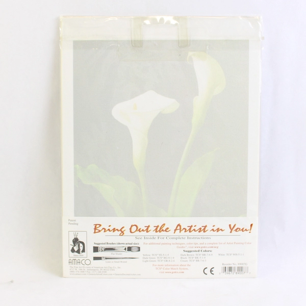 Artist Painting Color Guide Lily Level 2 Intermediate New