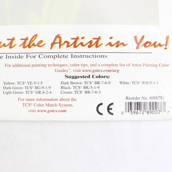 Artist Painting Color Guide Lily Level 2 Intermediate New