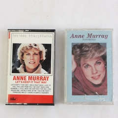 Lot of 2 Cassette Tapes Anne Murray Favorites Let's Keep It That Way 