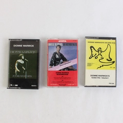 Lot of 3 Cassette Tapes Dionne Warwick Greatest Golden Hits Heartbreaker
