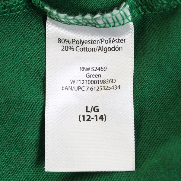 Wal-Mart Way To Celebrate St. Patrick's Day Cat Graphic T-Shirt Girls' L 12-14