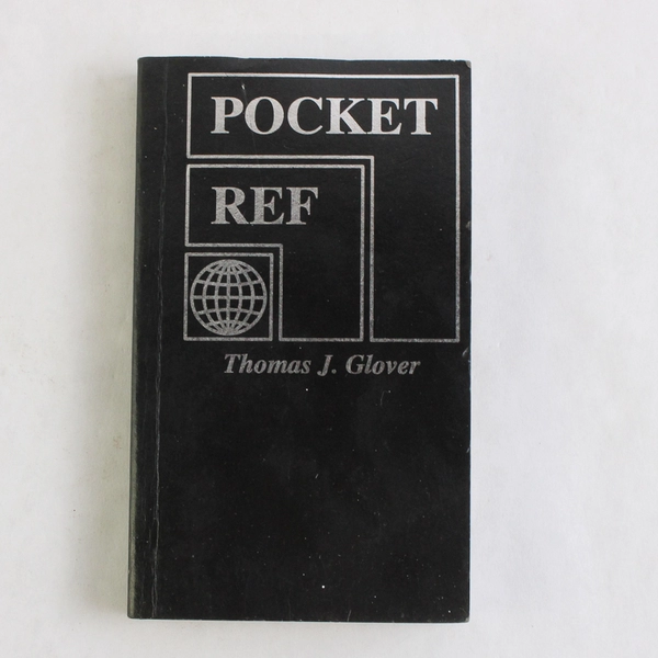 Pocket Reference Thomas J. Glover 2nd Edition 2000 Sequoia Publishing PB