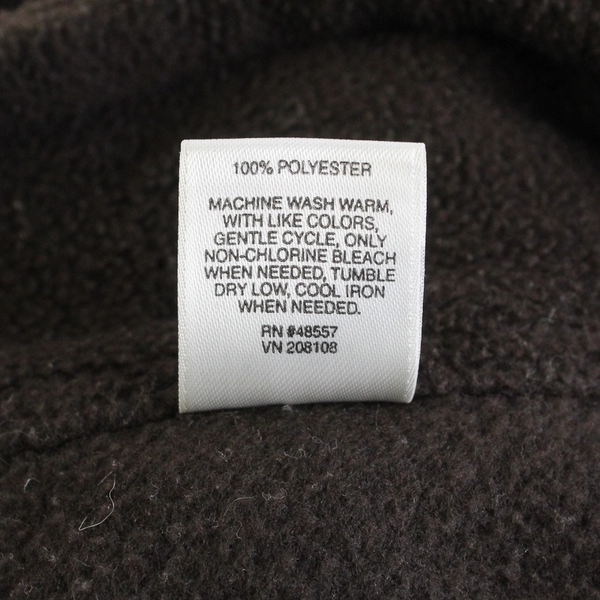 Cheetah by Mervyn's Brown Full-Zip Fleece Jacket Men's Large